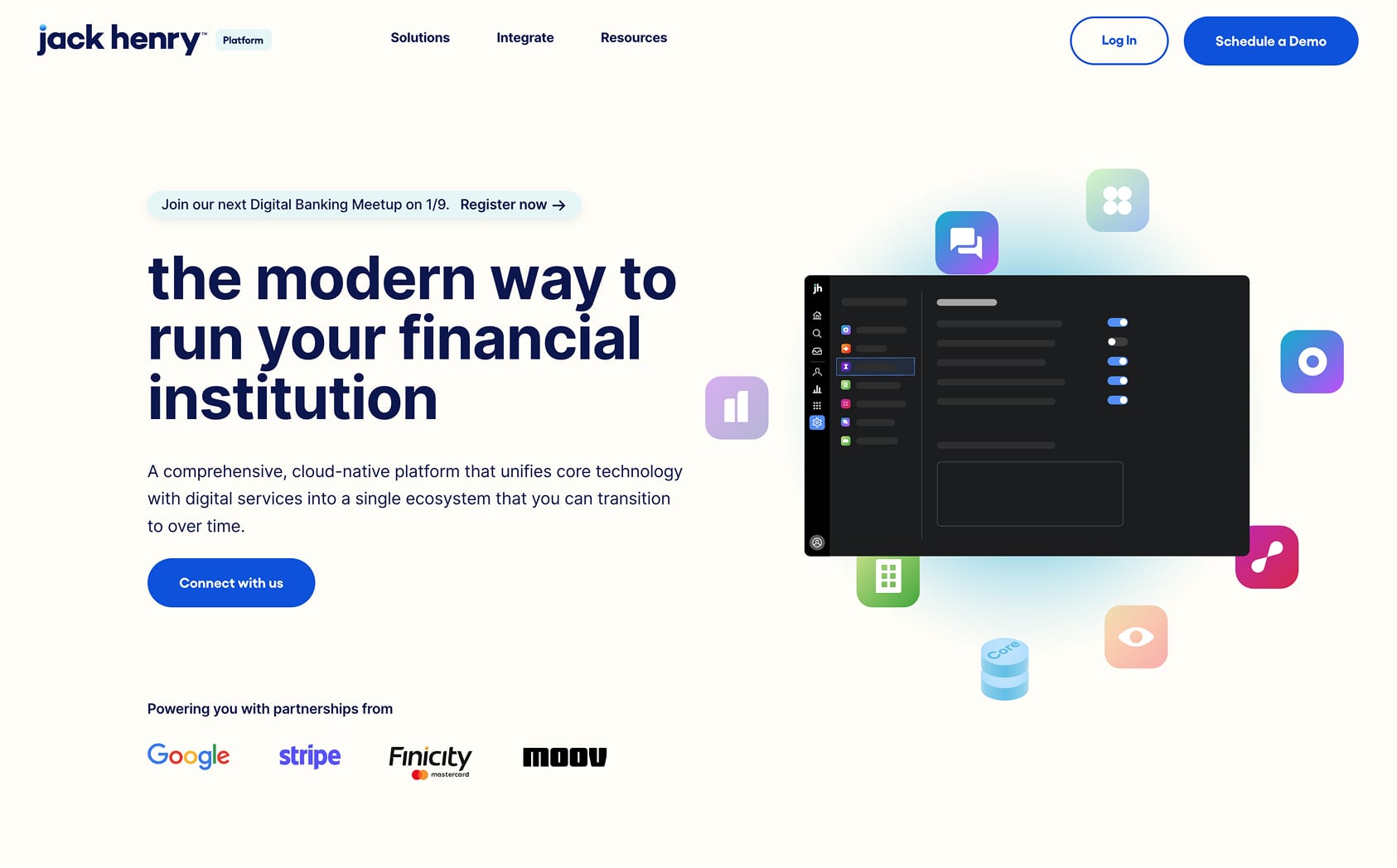 Jack Henry Platform marketing site